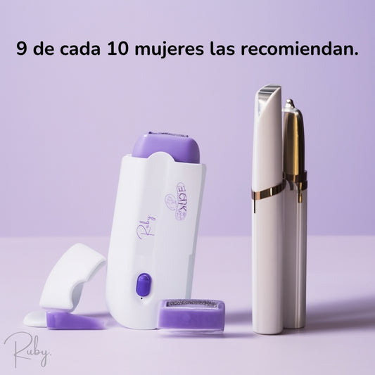 Pack Touch® - Depiladora Corporal + Depiladora Facial de Regalo