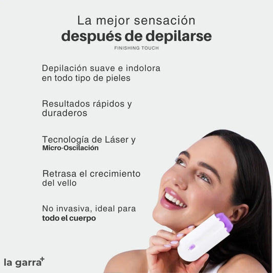 Pack Touch® - Depiladora Corporal + Depiladora Facial de Regalo