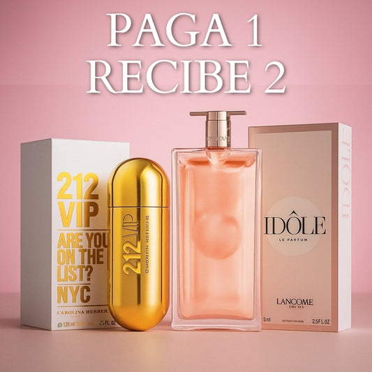 2x1 | Idole + 212 VIP 100ml