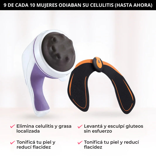 Masajeador Anticelulitis + Levantador de Glúteos